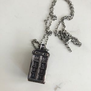 Doctor Who Tardis Necklace